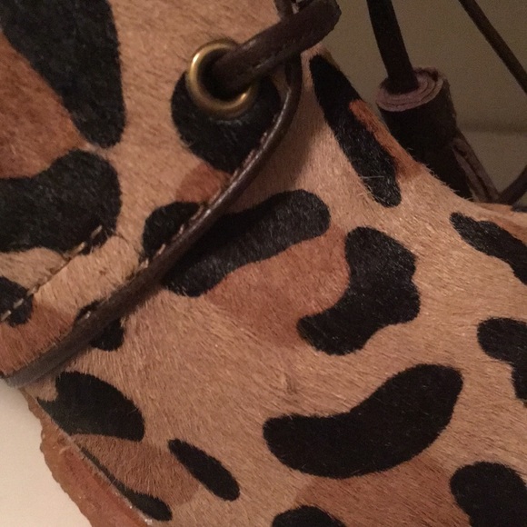 Leopard print Coach heels - Picture 6 of 7